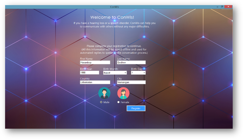 ConWis screenshot