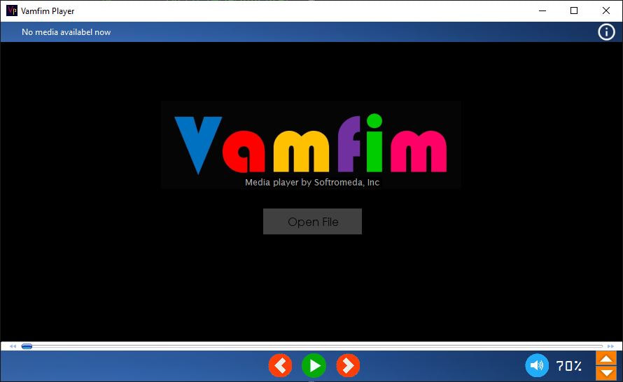 Vamfim Player screenshot