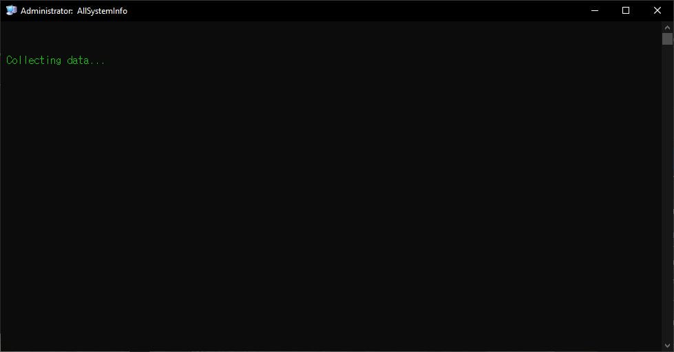 All System Info screenshot